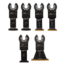 Milwaukee® OPEN-LOK™ 6PC MULTI-TOOL BLADE KIT