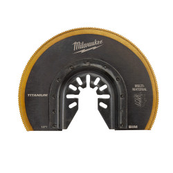 Milwaukee® OPEN-LOK™ 3-1/2" TITANIUM ENHANCED BI-METAL SEGMENTED BLADE 1PK