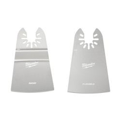 Milwaukee® OPEN-LOK™ 2" RIGID & 2" FLEXIBLE SCRAPER VARIETY PACK 2PC