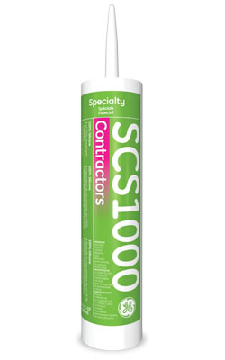 Silicone Sealant: Contractors - 299mL Cartridge / SCS 1000