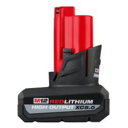 M12 REDLITHIUM™ HIGH OUTPUT™ XC 5.0 Ah Battery Pack
