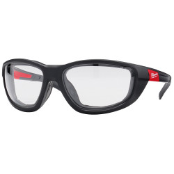 Clear High Performance Safety Glasses w/ Gasket