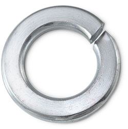 Lock Washer - Helical Spring - Steel / Zinc