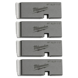 Milwaukee® 1"-2" ALLOY NPT Universal Pipe Threading Dies