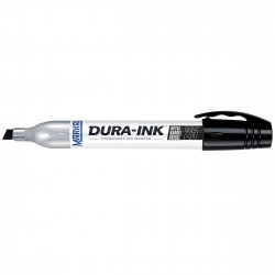 DURA-INK® Metal Barrel Chisel Permanent Ink Marker - *MARKAL®