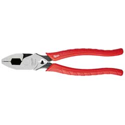 9 in. High Leverage Lineman's Pliers w/ Crimper