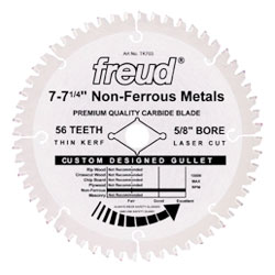 Circular Saw Blade - 7-1/4" - 56T / TK703