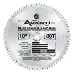 Circular Saw Blade - 10" - 80T / TK806L