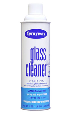 Glass Cleaner - 19 oz - Aerosol / SPRAYWAY