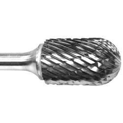 1/4" PTA Premier Series Cylindrical Shape Carbide Burr (Radius End)