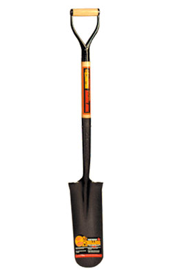 Bulldog Drain Spade - Hollow Back & D-Grip