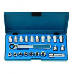 1/4" and 3/8" SAE/Metric Vortex Socket Set - 21 Piece