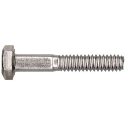 Hex Head Cap Screw 1/4" UNC - 18.8 Stainless Steel