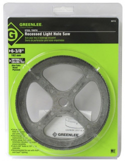 6-3/8" Recessed Light Hole Saw