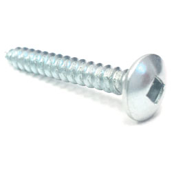 Truss Head #10 Robertson Sheet Metal Screws / Zinc (BULK)