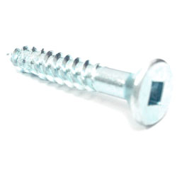 Flat Head #12 Robertson Wood Screws / Zinc (BULK)