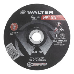7" x 1/4" HP XX Grinding Wheel/Disc - A-16