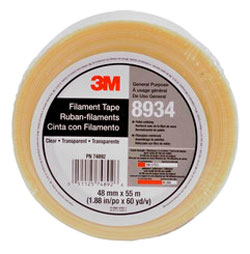 Filament Tape - Glass Yarn - Clear / 8934 Series