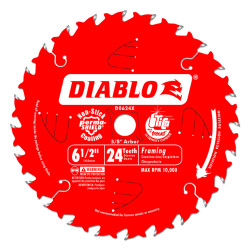 6-1/2" x 24 Tooth Framing Saw Blade