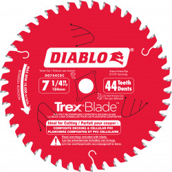 7-1/4 in. x 44 Tooth Composite Decking Blade