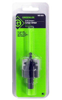 Large Arbor with Pilot Drill for 1-3/8" to 2-1/2" Size Cutter