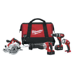 M18™ Cordless Lithium-Ion 4-Tool Combo Kit