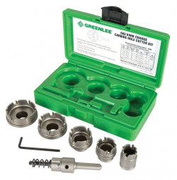 5 Piece Quick Change Carbide Cutter Set