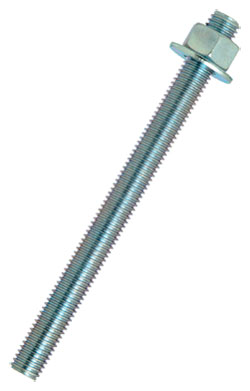 Anchor Rod Assembly - 3/8" dia. - Zinc Plated Steel / PRA