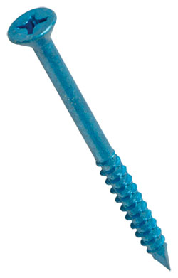 Flat Head 1/4" Phillips Super SCRU-IT® Anchor / RUSPRO® Coated