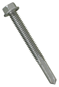 Hex Washer Head 1/4-28 Self-Drilling TEK Screws / RUSPRO® Coated (BULK)