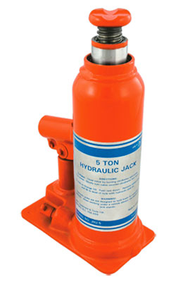 Super Heavy Duty Hydraulic Bottle Jack - 8 tons 