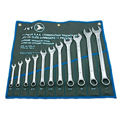 11 Piece Raised Panel Combo Wrench Set / 700115