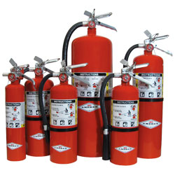 Fire Extinguisher - ABC Dry Chem - Alum Valve / MULTI-PURPOSE