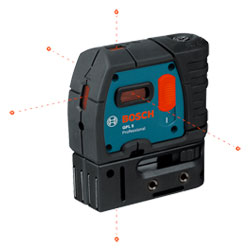Laser Level - 5-Point - Red - AA Battery / GPL5