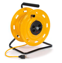 Extension Cord Reel - Yellow - 25 m / 4531 *HEAVY DUTY