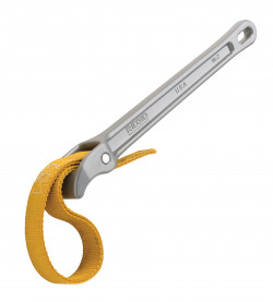 11 ¾” Aluminum Strap Wrench for Plastic with 17” x 1-1/16” Strap