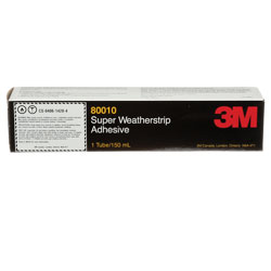 3M™ Super Weatherstrip Adhesive, 80010, yellow, 5 oz (150 ml) - Yellow