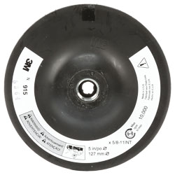 Disc Pad Holder - Plastic - 5" Dia. / 915 *HOOKIT