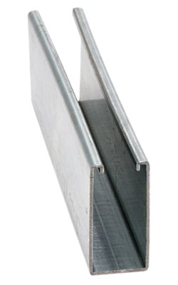 Strut Channel - 3-1/4" - Single - 20' / Pre-Galvanized Steel *12 GAUGE