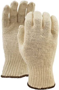 Fabric Gloves - Liner - Poly/Cotton / 602 *WHITE KNIGHT