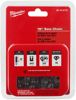 16 in. Replacement Chainsaw Chain