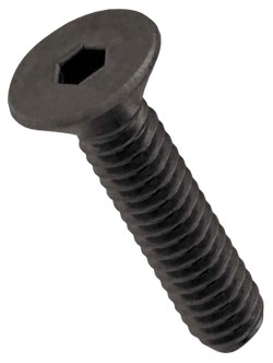 Flat Socket Cap Screws - 3/8-16 - Alloy / PLAIN