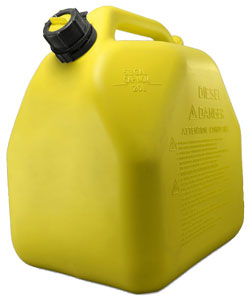 Fuel Container - Diesel - Yellow / D20