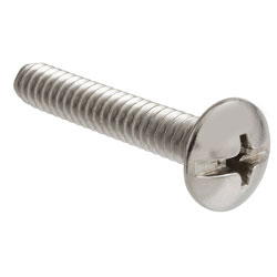 Truss Head 1/4 - 20 Phillips Machine Screws / 18.8 SS (BULK)