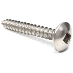 Truss Head #10 Robertson Sheet Metal Screws / 18.8 SS (BULK)