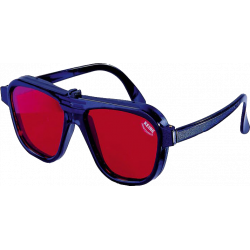 Laser Enhancement Glasses - Red - Plastic / 07470