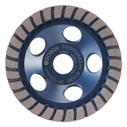 5 In. Turbo Row Diamond Cup Wheel for Finishing - *BOSCH