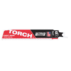 6" 7TPI The TORCH™ for CAST IRON with NITRUS CARBIDE™ 1PK