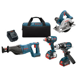 4 Tool Combo Kit - 18V Li-Ion / CLPK430-181