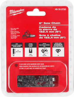 Chain Saw Chain - 6" - Full House / 49-16-2732